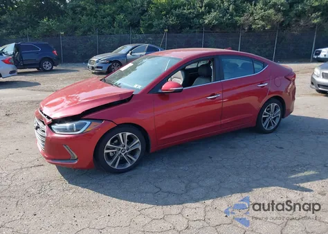 2017 Hyundai Elantra Se/Value/Limited z USA, uszkodzony, nr VIN 5NPD84LF4HH148720